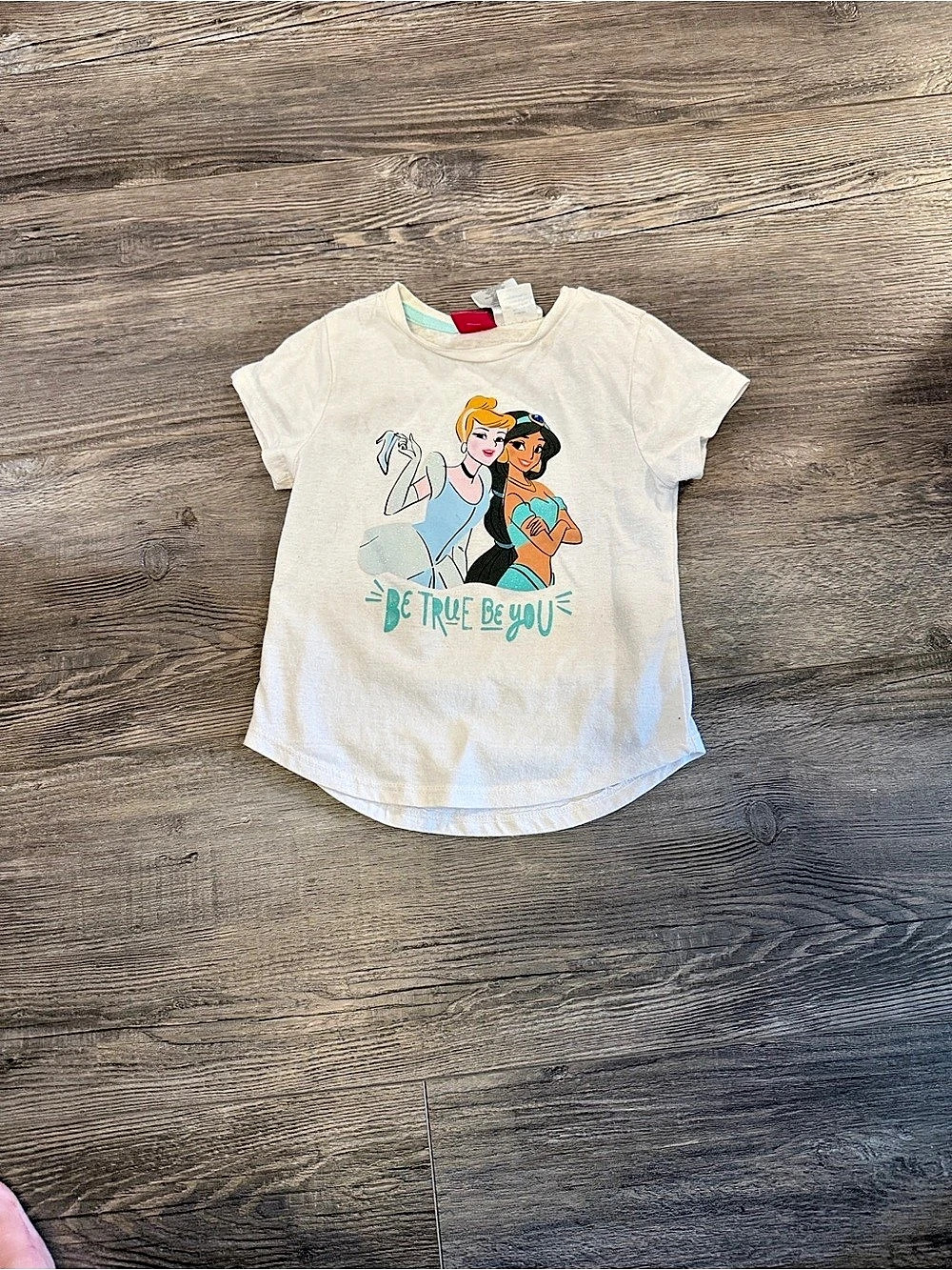 Disney Princess Cinderella and Jasmine Be True Be You Graphic T-Shirt Cinderella
